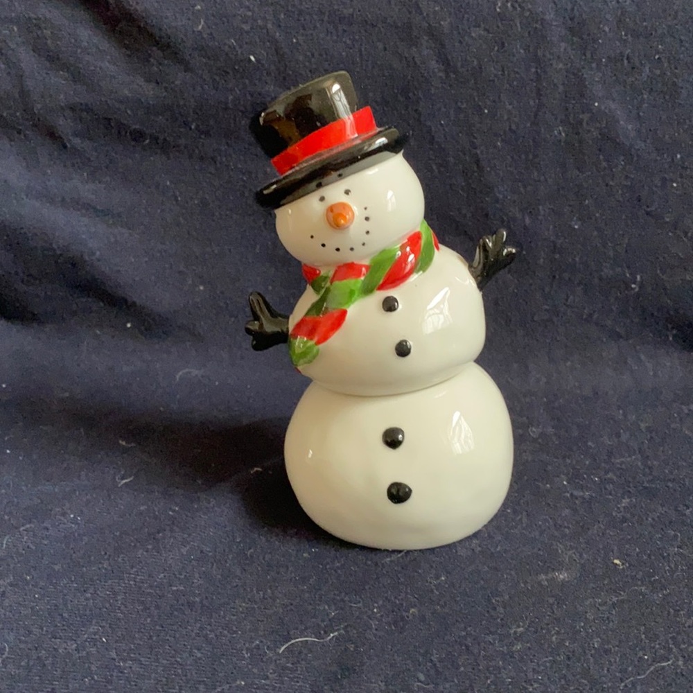 Zulauf design Snowman Salt and Pepper shaker set🌹